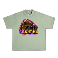 Oil Green football grandma Urban Heavy Tee - OliviaCreatesArt