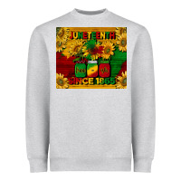 Heather Grey juneteenth since 1865 tumbler Heavyweight Sweatshirt - BarkalooDesign