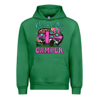 Emerald queen of the camper Urban Hoodie - JahusDesignShop