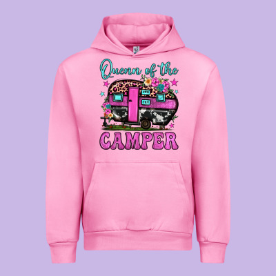 Queen Of The Camper Urban Hoodie Designed By Jahusdesignshop
