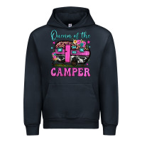 Navy queen of the camper Urban Hoodie - JahusDesignShop