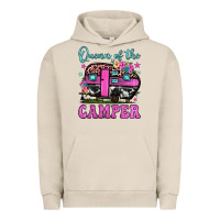Pigment French Oak queen of the camper Urban Hoodie - JahusDesignShop
