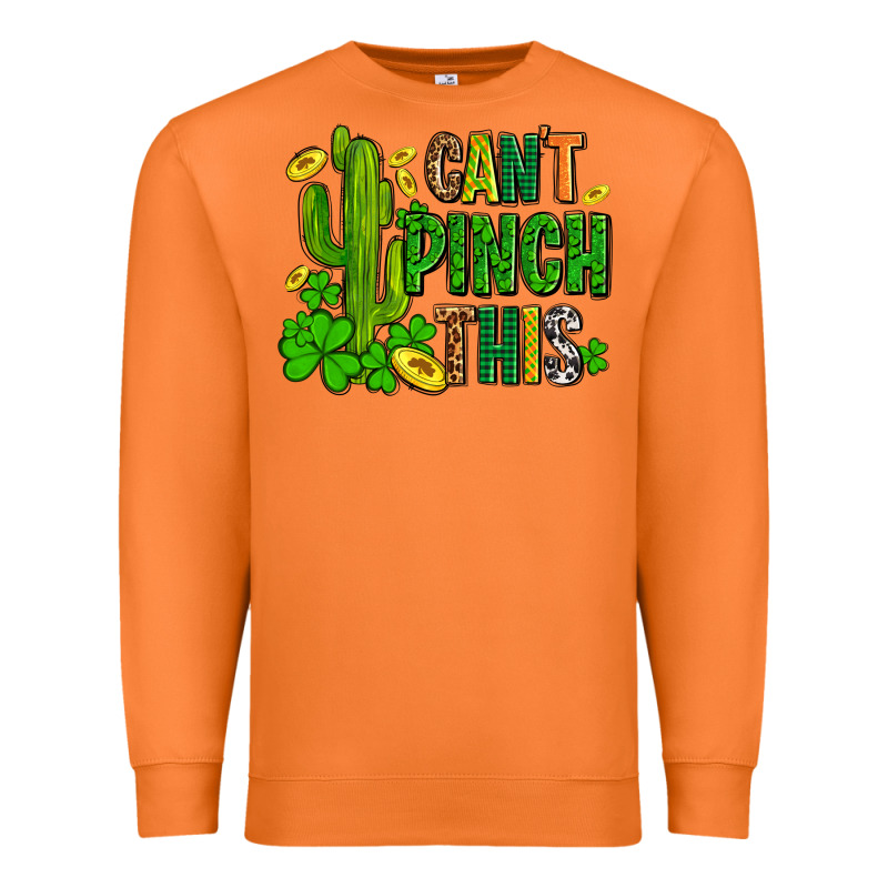 Cant Pinch This With Clovers Premium Sweatshirt by AdoDesignShop | Teevron