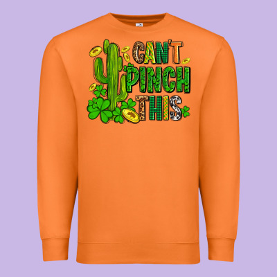 Cant Pinch This With Clovers Premium Sweatshirt Designed By Adodesignshop