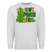 Dove Grey cant pinch this with clovers Premium Sweatshirt - AdoDesignShop