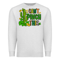 Oatmeal Heather cant pinch this with clovers Premium Sweatshirt - AdoDesignShop