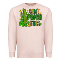 Pale Pink cant pinch this with clovers Premium Sweatshirt - AdoDesignShop