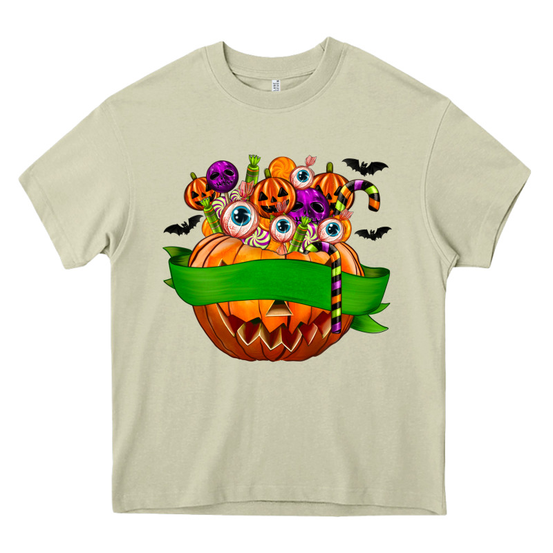 Personalized Boy Halloween Candy Heavy Core Tee by texasbilliewilder | Teevron