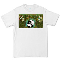White cute panda Premium Tee - TumblerDesignByShophia