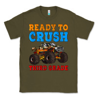 Army Green ready to crush third grade Classic Tee - Artiststas