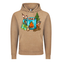 Vintage Coffee Camping Coffee Vintage Hoodie - FaDigitalArtStudio