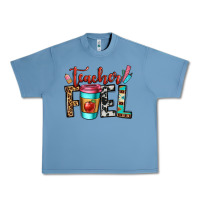 Pebble Blue teacher fuel Urban Heavy Tee - OliviaCreatesArt