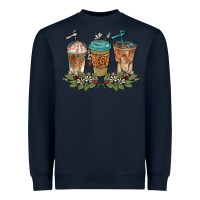 Navy western coffees Heavyweight Sweatshirt - BarkalooDesign