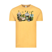 Vintage Mustard us army coffee cups Vintage Tee - OliviaCreatesArt