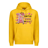 Lemon Valentine's Day Don't Go Bacon My Heart Premium Hoodie - RanaPortraitStore