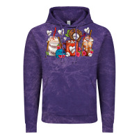 Cloud Purple Baseball Coffee Cups Vintage Hoodie - FaDigitalArtStudio