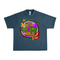 Midnight Navy let the good times roll olivia Urban Heavy Tee - OliviaCreatesArt