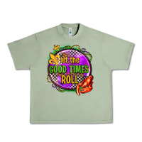 Oil Green let the good times roll olivia Urban Heavy Tee - OliviaCreatesArt