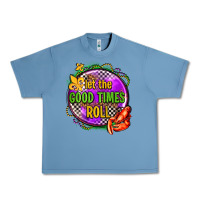 Pebble Blue let the good times roll olivia Urban Heavy Tee - OliviaCreatesArt