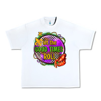 White let the good times roll olivia Urban Heavy Tee - OliviaCreatesArt