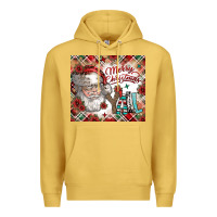 Antique Gold merry christmas y'all Premium Hoodie - CowhideDigitalArt
