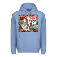 Colony Blue merry christmas y'all Premium Hoodie - CowhideDigitalArt