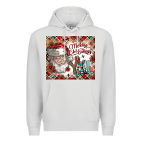 Dove Grey merry christmas y'all Premium Hoodie - CowhideDigitalArt