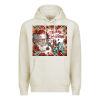 Oatmeal Heather merry christmas y'all Premium Hoodie - CowhideDigitalArt