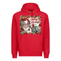 Red merry christmas y'all Premium Hoodie - CowhideDigitalArt
