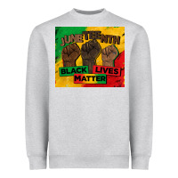 Heather Grey juneteenth black lives matter tumbler Heavyweight Sweatshirt - BarkalooDesign
