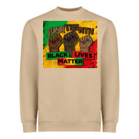 Juneteenth Black Lives Matter Tumbler Heavyweight Sweatshirt | Teevron