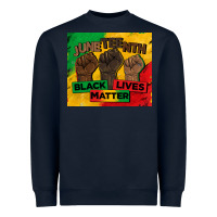 Navy juneteenth black lives matter tumbler Heavyweight Sweatshirt - BarkalooDesign
