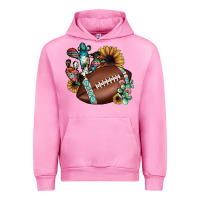 Fuchsia Pink football cactus sunflower Urban Hoodie - JahusDesignShop