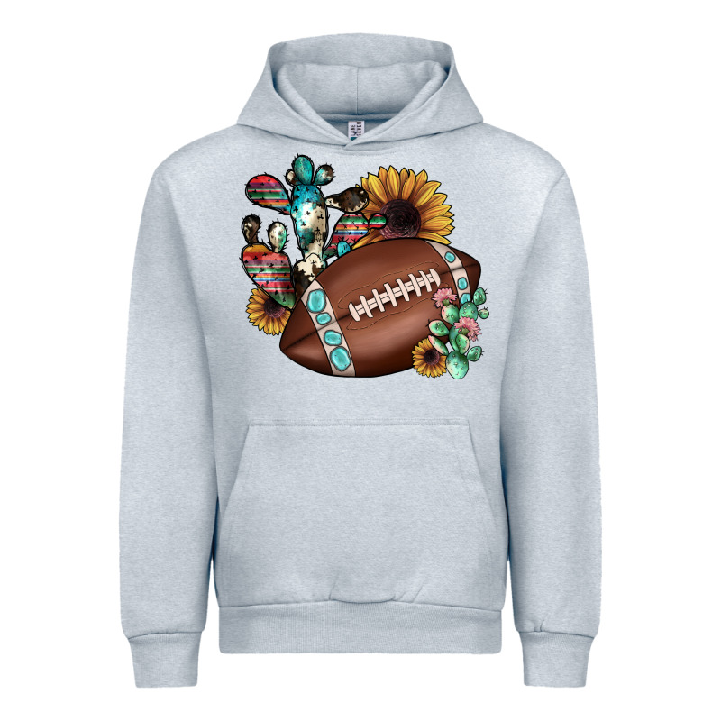 Football Cactus Sunflower Urban Hoodie by JahusDesignShop | Teevron