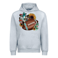 Heather Grey football cactus sunflower Urban Hoodie - JahusDesignShop