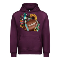 Mauve Wine football cactus sunflower Urban Hoodie - JahusDesignShop