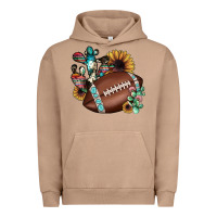 Pigment Burro football cactus sunflower Urban Hoodie - JahusDesignShop
