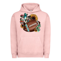 Pigment Salmon football cactus sunflower Urban Hoodie - JahusDesignShop