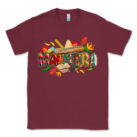 Burgundy cinco de mayo maestra Classic Tee - CowGirlArtShop