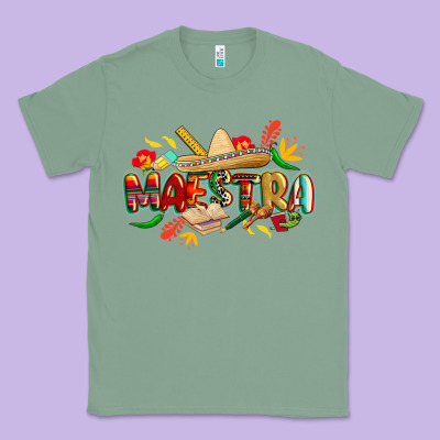 Cinco De Mayo Maestra Classic Tee Designed By Cowgirlartshop