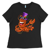 Mardi Gras Crawfish Ladies Tee | Teevron