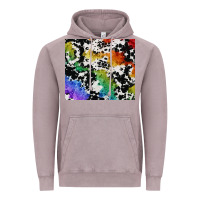 Vintage Zinc rainbow pride cowhide tumbler Vintage Hoodie - FaDigitalArtStudio