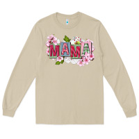 Mushroom Mother's Day mama Long Sleeve Tee - FaDigitalArtStudio