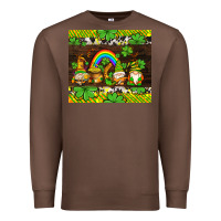 Chestnut western st patricks gnomes Premium Sweatshirt - AdoDesignShop
