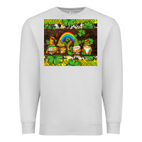 Dove Grey western st patricks gnomes Premium Sweatshirt - AdoDesignShop