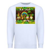 White western st patricks gnomes Premium Sweatshirt - AdoDesignShop