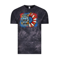 Cloud Black Patriotic Sunflower Vintage Tee - Jasminsmagicworld