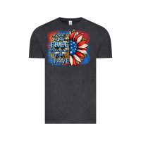 Vintage Black Patriotic Sunflower Vintage Tee - Jasminsmagicworld