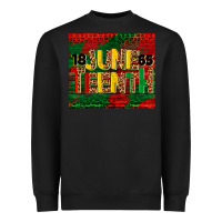 Black juneteenth 1865 tumbler Heavyweight Sweatshirt - BarkalooDesign