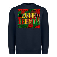 Navy juneteenth 1865 tumbler Heavyweight Sweatshirt - BarkalooDesign